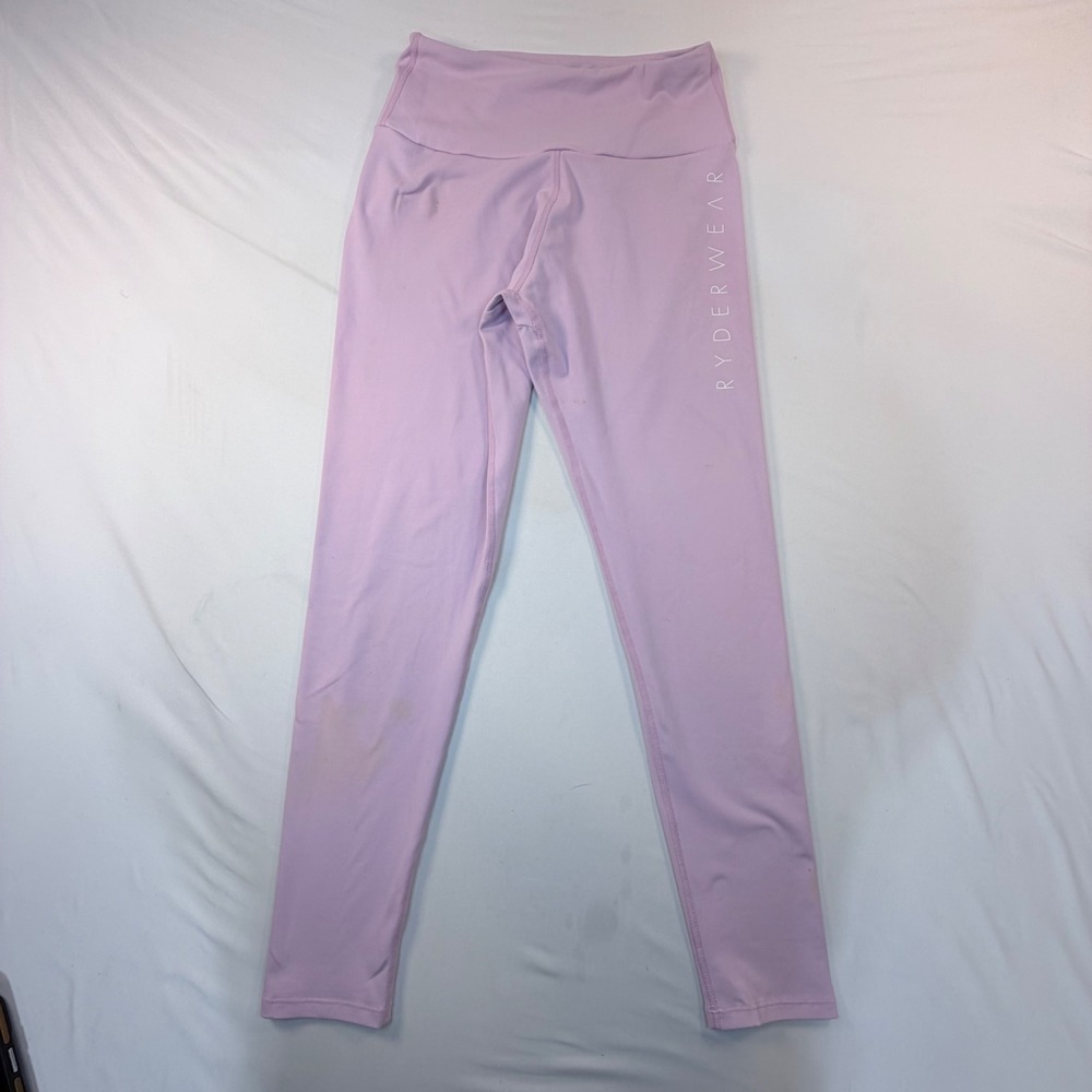 Ryderwear NKD High Waisted Scrunch Butt Leggings Women's M Lavender Purple